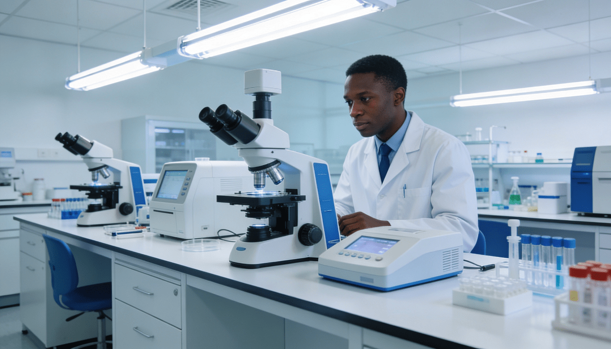 Laboratoire bactérologie à ouagadougou