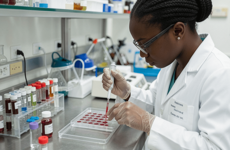 Laboratoire immunologie à ouaga