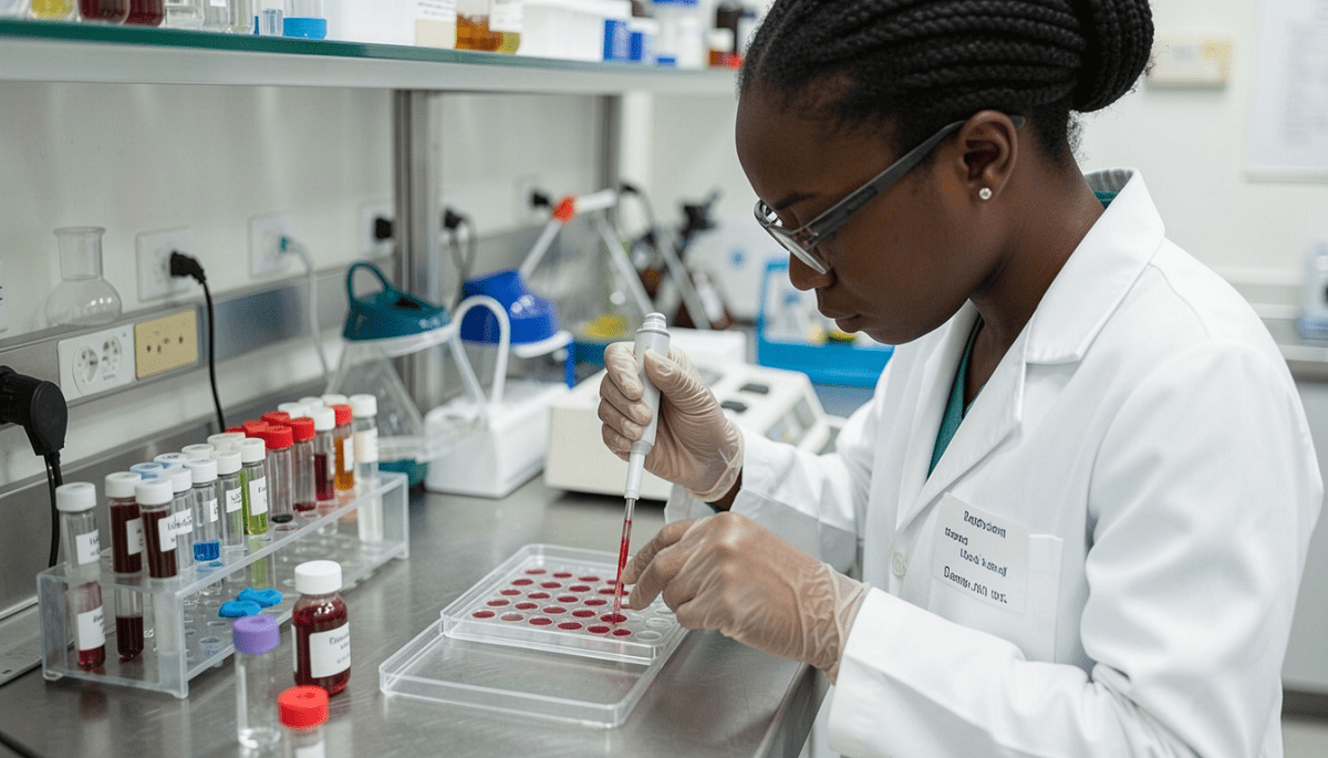 Laboratoire immunologie à ouaga